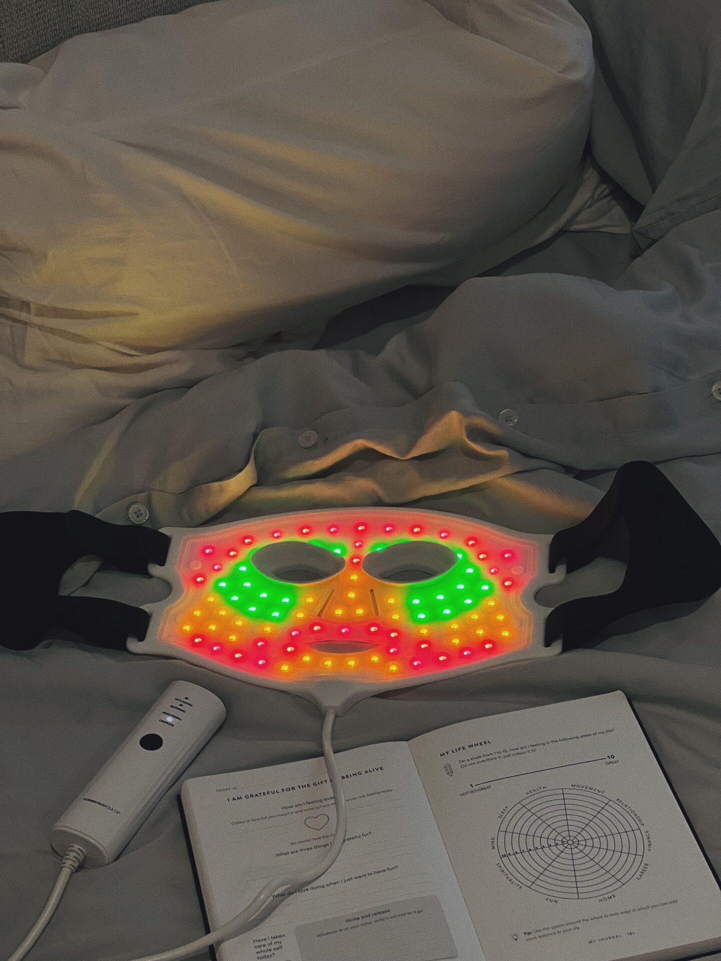 An Innovative Skincare: CURRENTBODY Skin 4-in-1 LED Face Mask Review -  Inspired by Cherisha